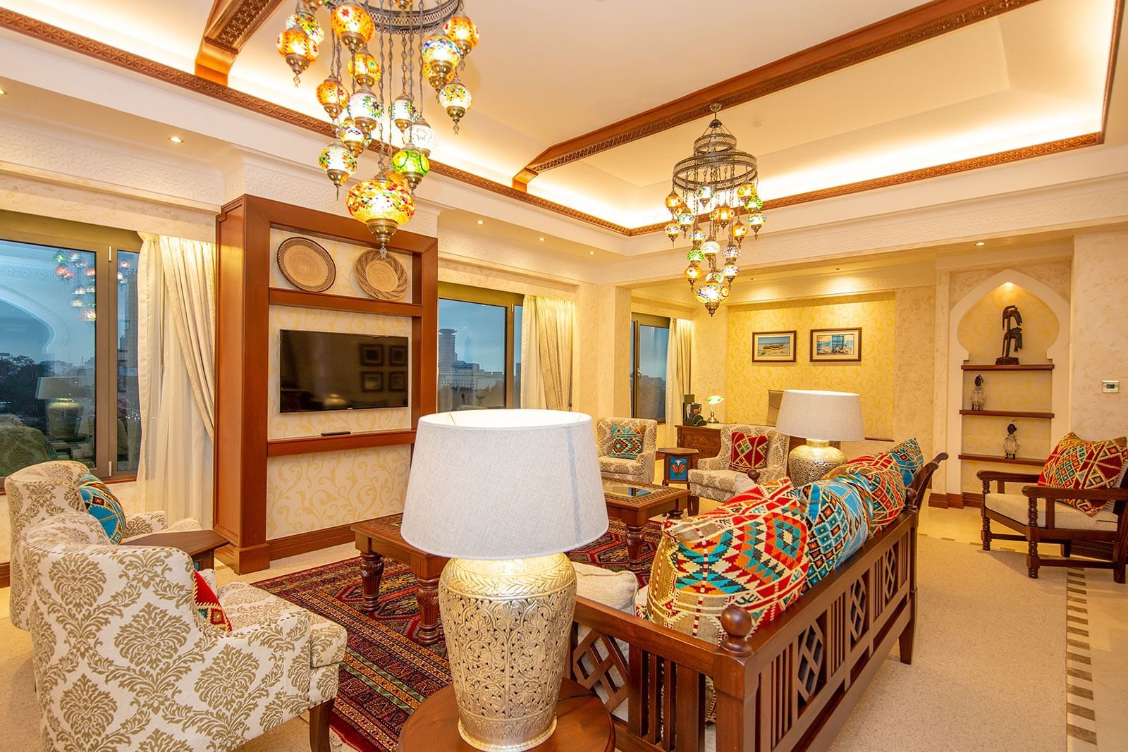 Livingroom area in Executive floor  at Nairobi Serena Hotel