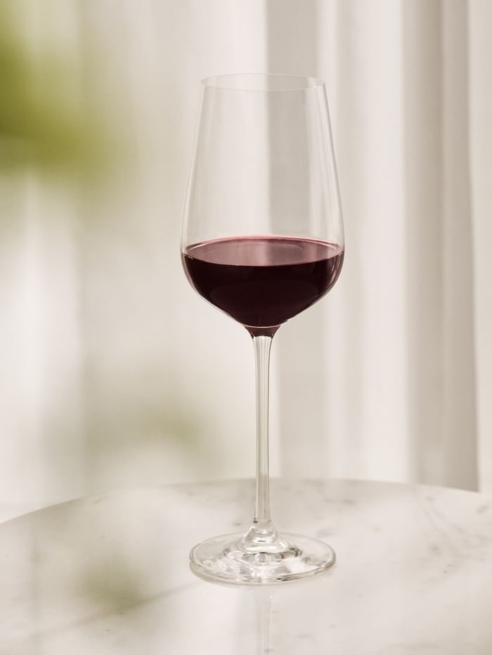 A Bottle of White or Red Wine