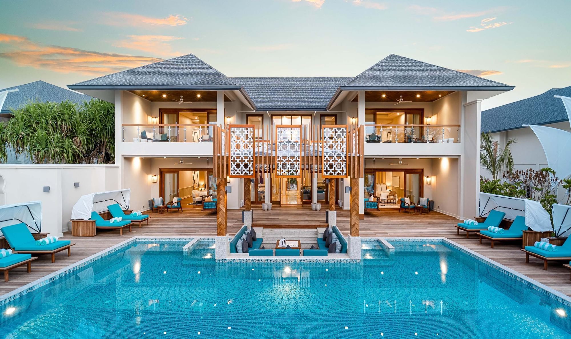 Exterior view of The Signature Collection by Hideaway & pool