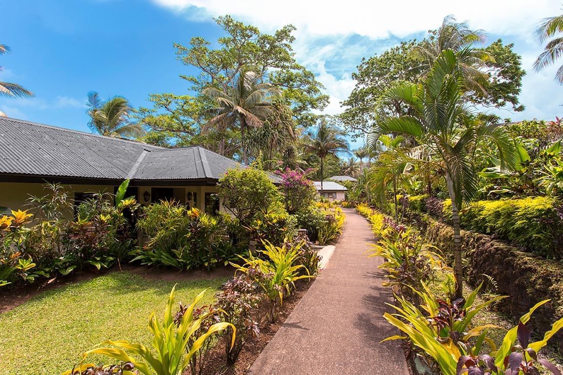 Garden to Erakor at Warwick Le Lagon Vanuatu