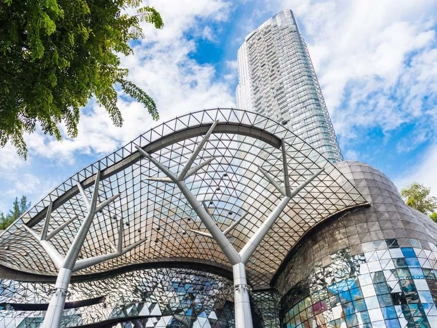 Exterior view of Ion Orchard near Goodwood Park Hotel