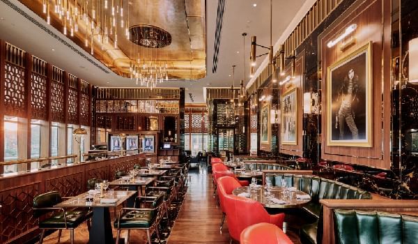 Seating in Gordon Ramsay Bar & Grill at Sunway Resort