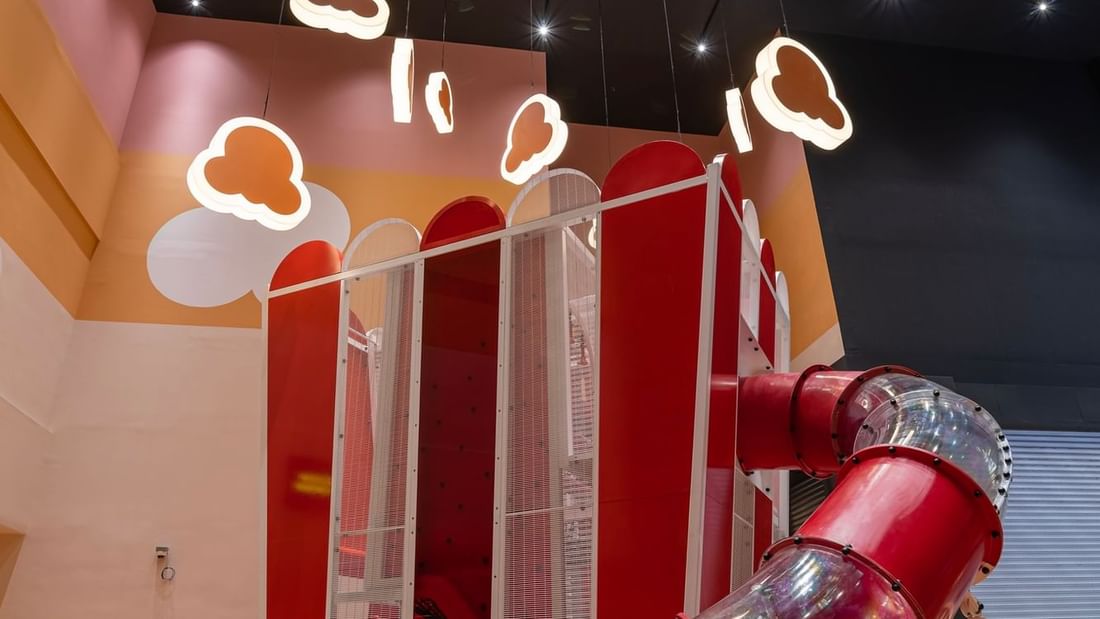 Colorful indoor play area in GSC near Sunway Hotel Big Box
