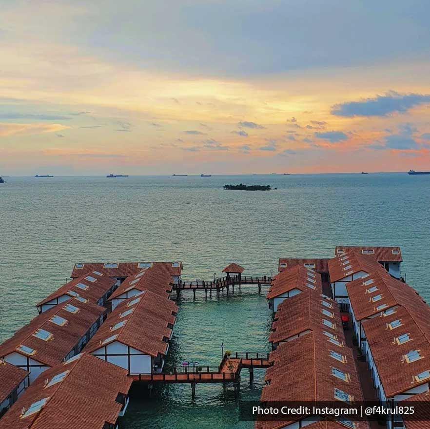 Lexis PD water chalets overlooking the sea with a sunset view - Lexis PD