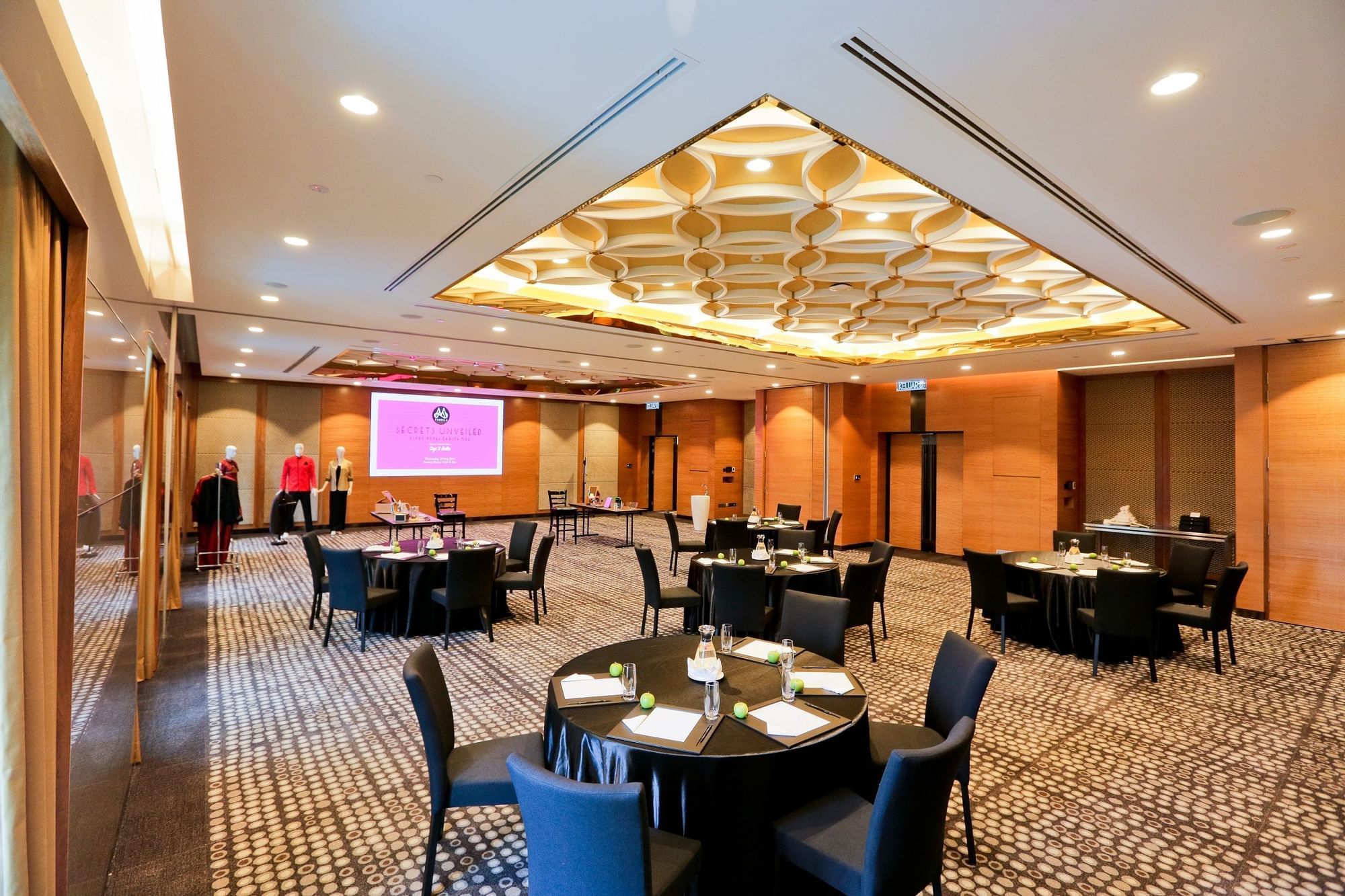 Banquet set-up in Function Room at Sunway Resort