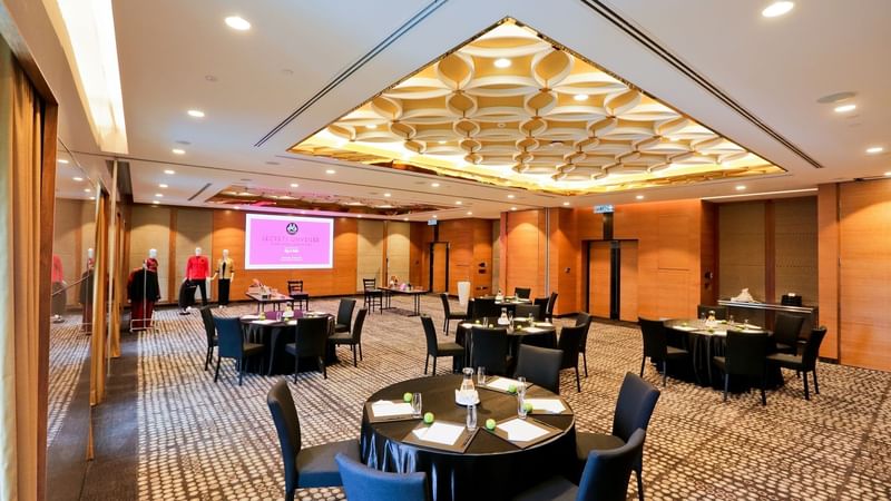 Banquet set-up in Function Room at Sunway Resort