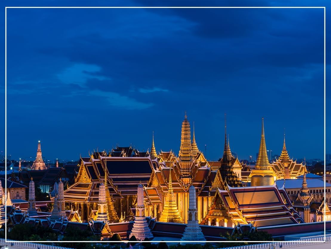 Exterior of The Temple of the Emerald Buddha at Chatrium Hotels