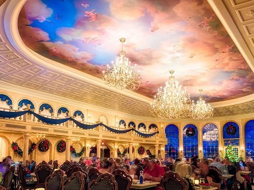 Interior of Be Our Guest Restaurant at Lake Buena Vista Resort Village & Spa