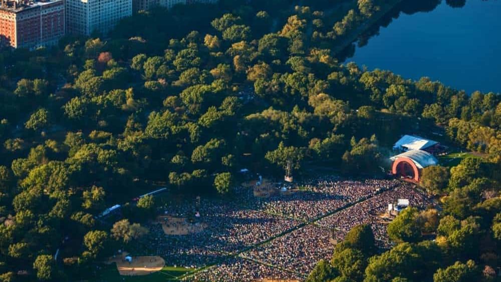 Global Citizen Fest in Central Park NY