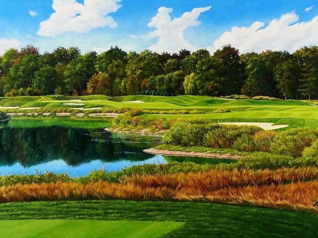 view of the grey Silo Golf course near The Inn of Waterloo