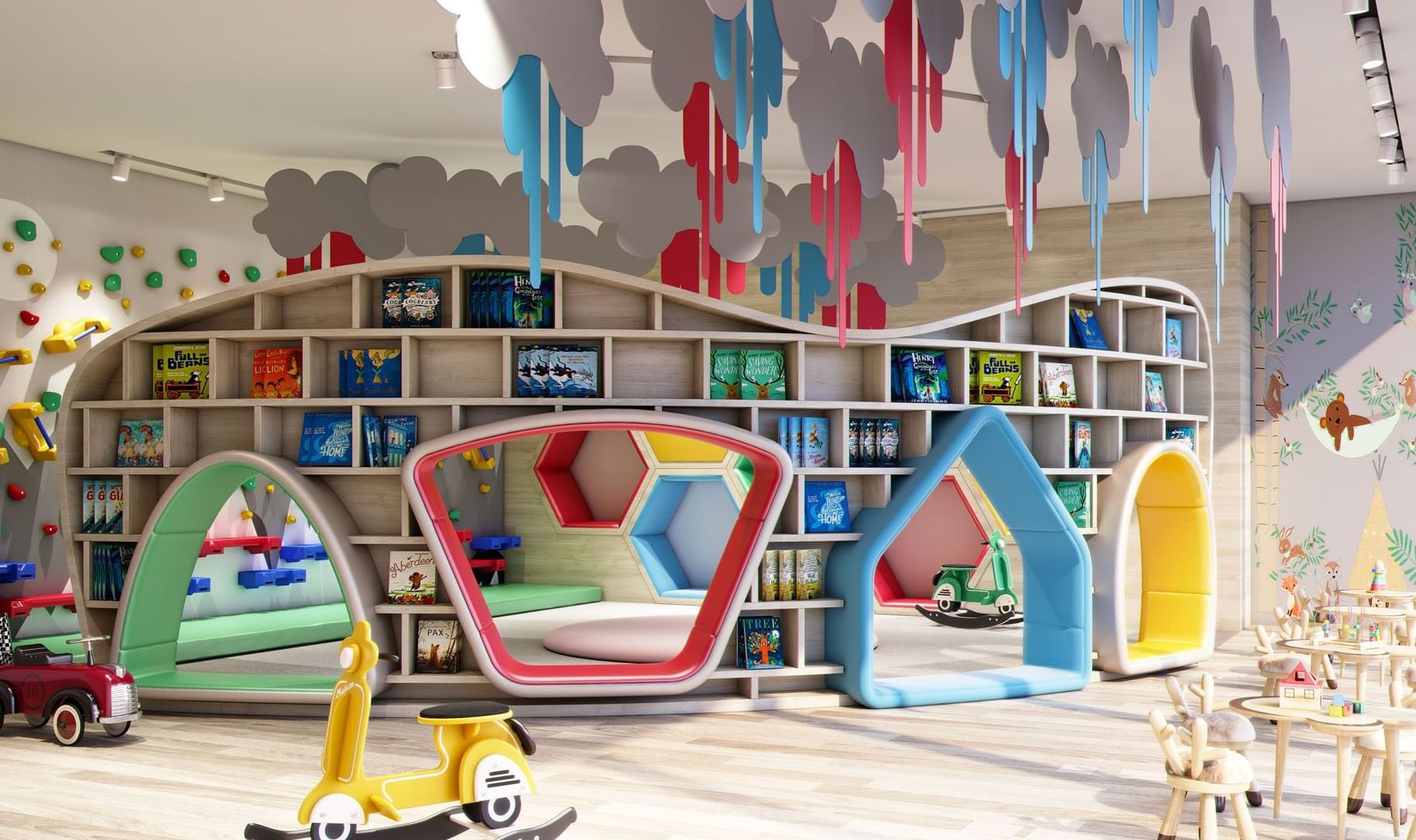 Kids Studio Club interior at Paramount Hotel Midtown