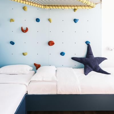 Sea-themed Family Room Deluxe at Falkensteiner Hotels