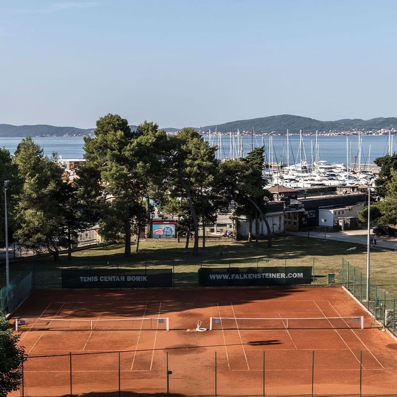 Tennis Court Near Falkensteiner Club Funimation Borik