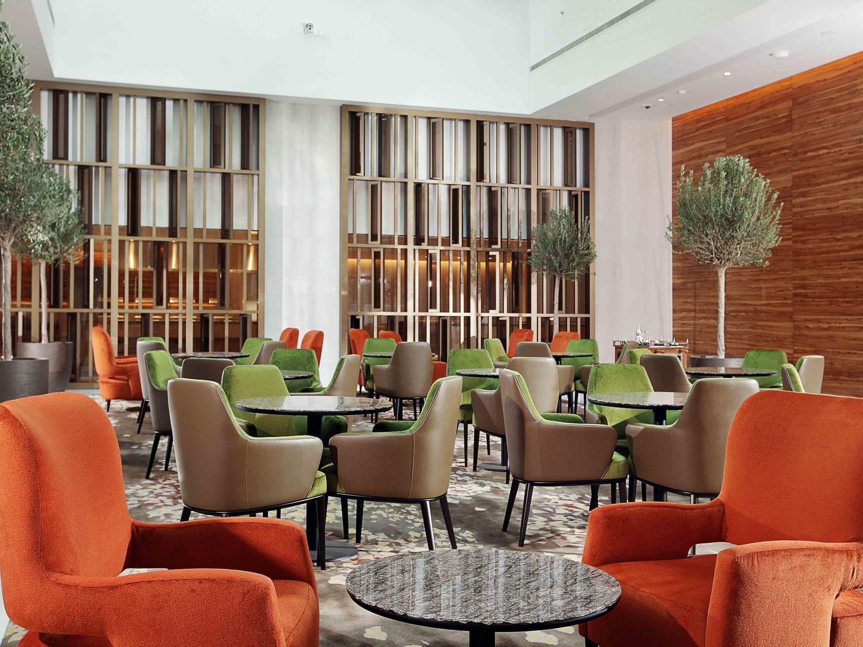 Americano Cafe & Lounge at Grand Cosmopolitan Hotel in Dubai
