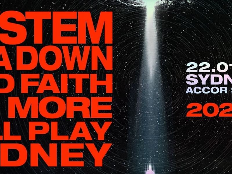 System Of A Down Sydney