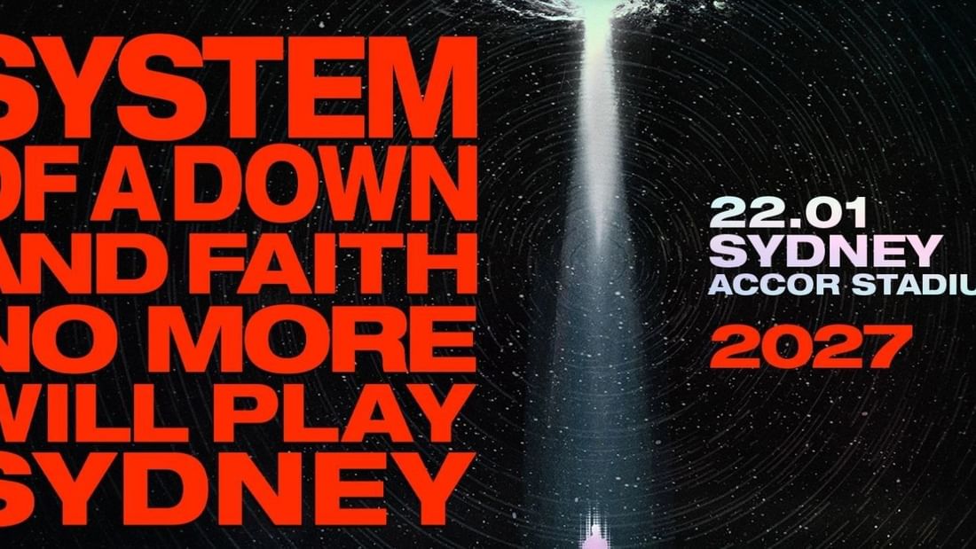 System Of A Down Sydney
