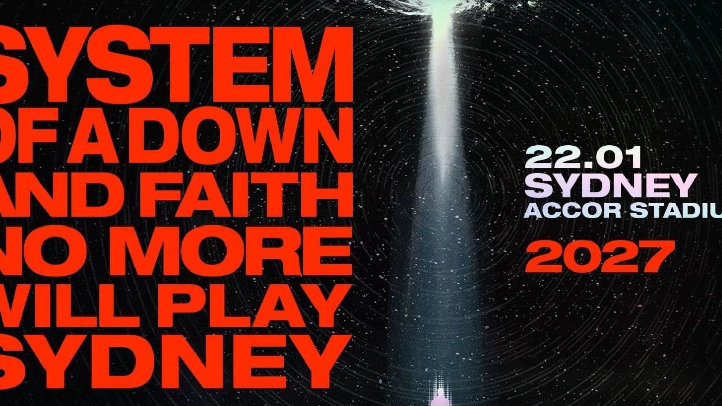 System Of A Down Sydney