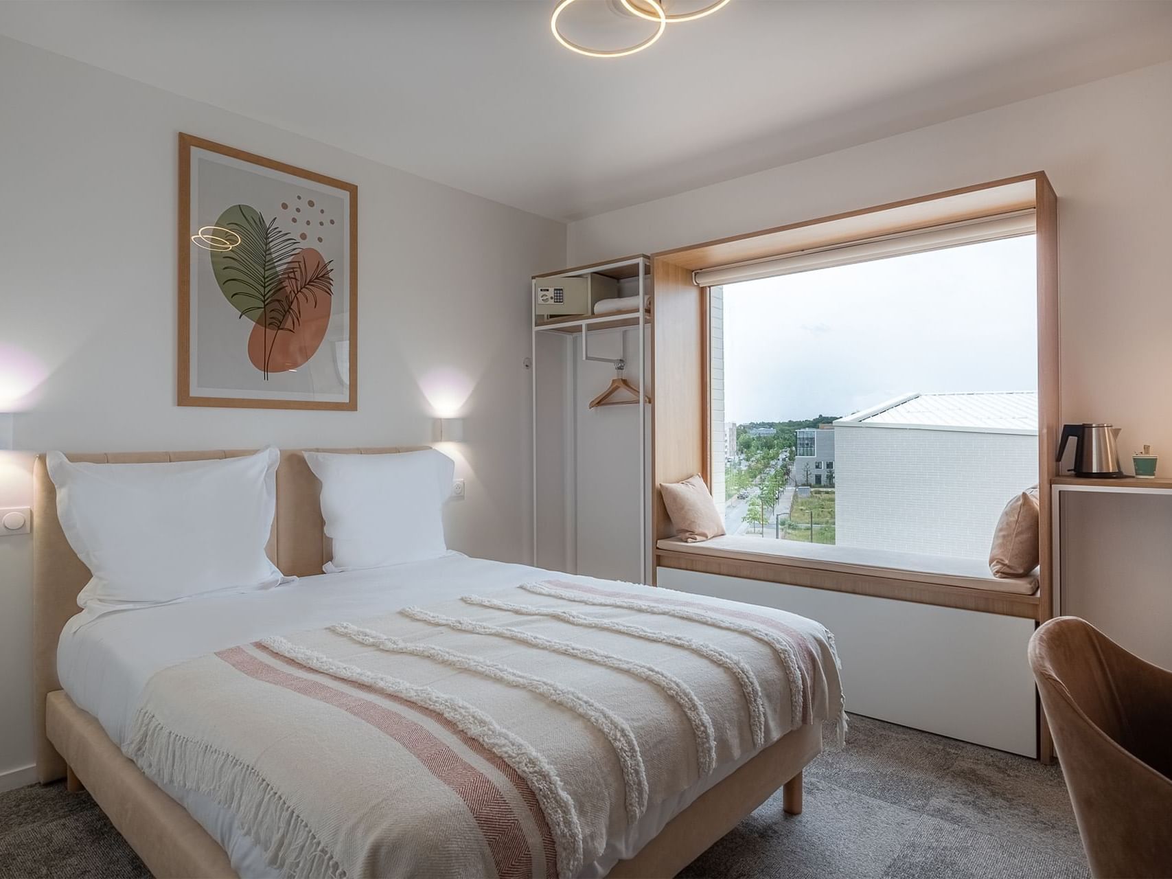 Interior of a Double room at The Originals Hotels