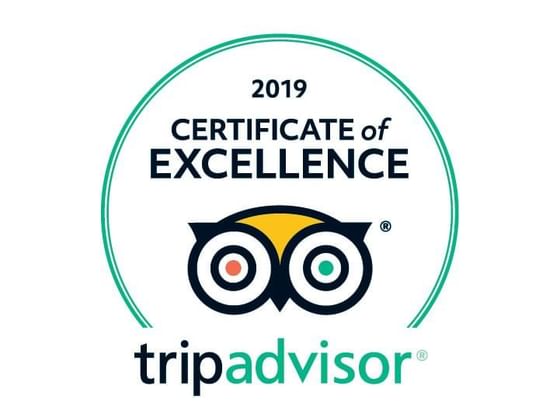 Trip Advisor certificate at Maitria Hotels & Residences