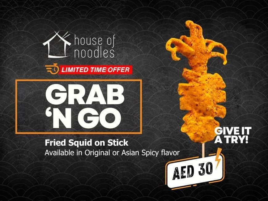 Grab N' Go Fried Squid on stick