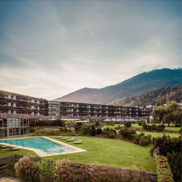 Exterior view of Falkensteiner Hotel Carinzia with a pool