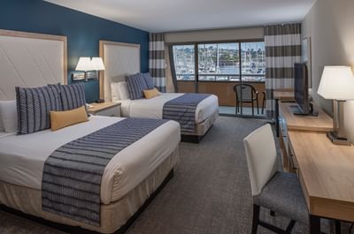 Second Floor Marina View with 2 Queen bedroom at Bay Club Hotel