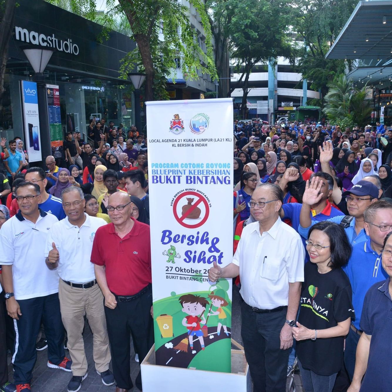 Environment campaign near The Federal Kuala Lumpur