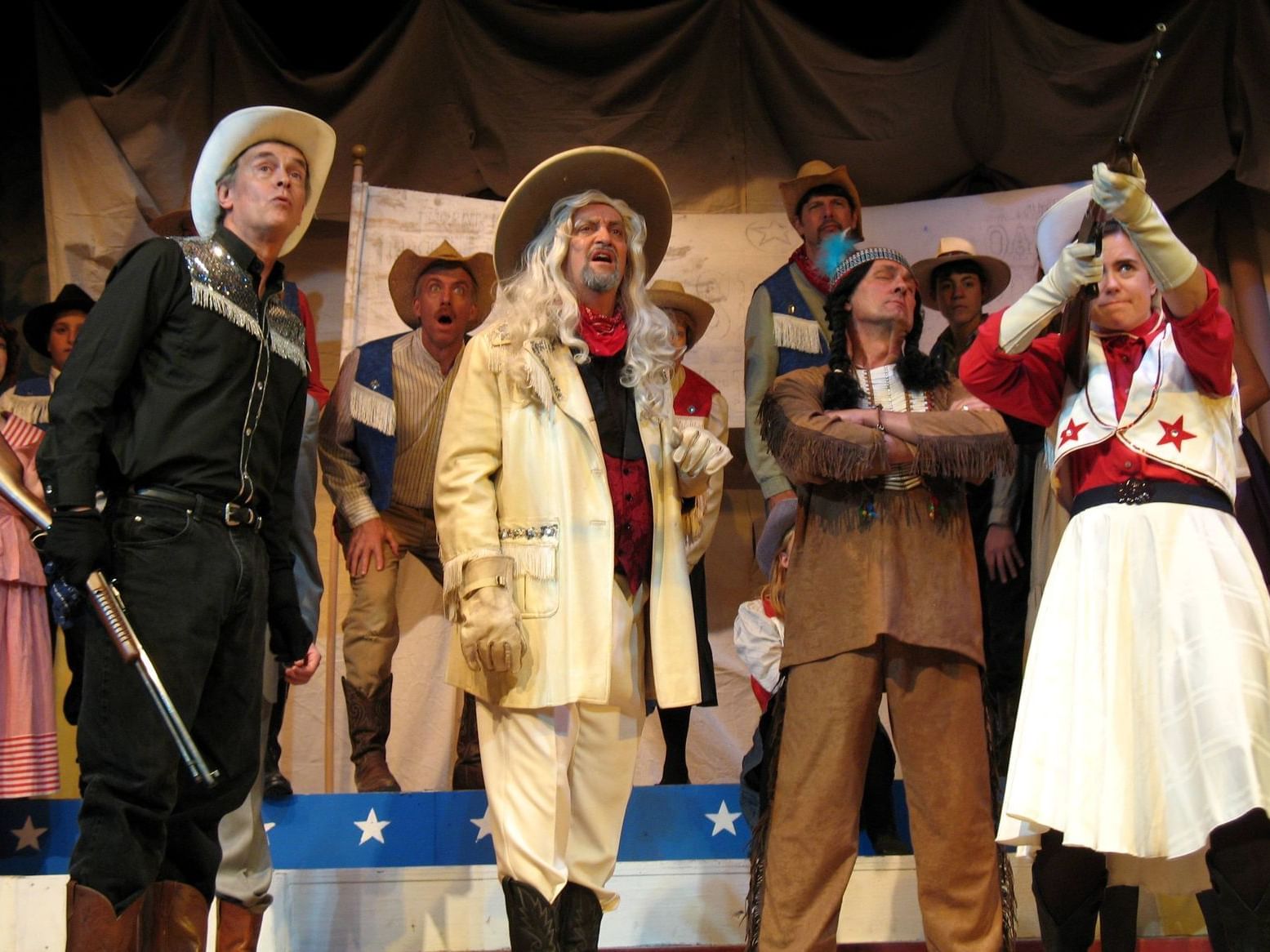 A play at the Summer Theatre near Topnotch Stowe Resort