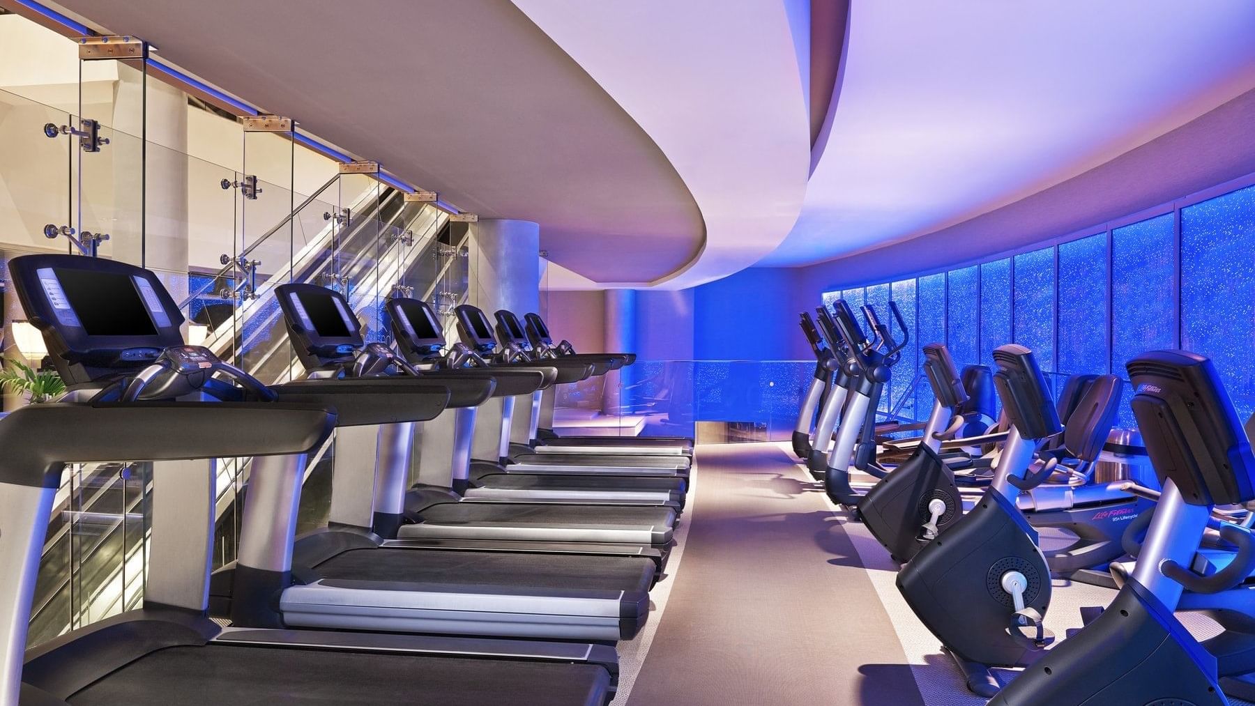 Exercise machines in Fitness Center at The Diplomat Resort