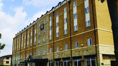Exterior view of the entrance of Village Hotel Hull