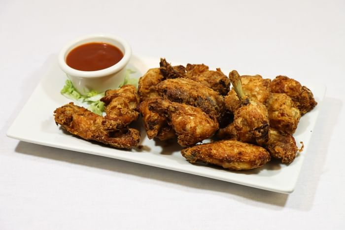 Crispy buttermilk fried wings served at Hotel Halifax