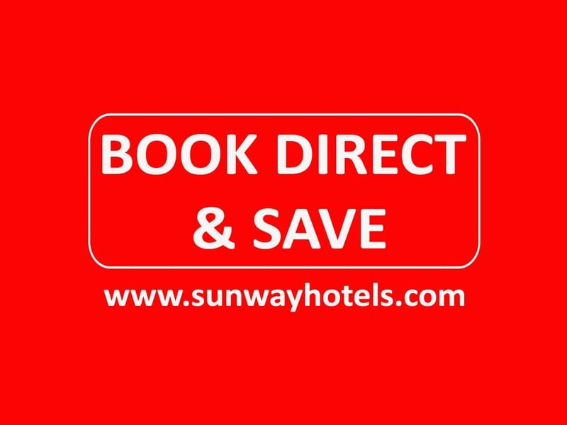 Book Direct & Save poster at Sunway Hotel Phnom Penh
