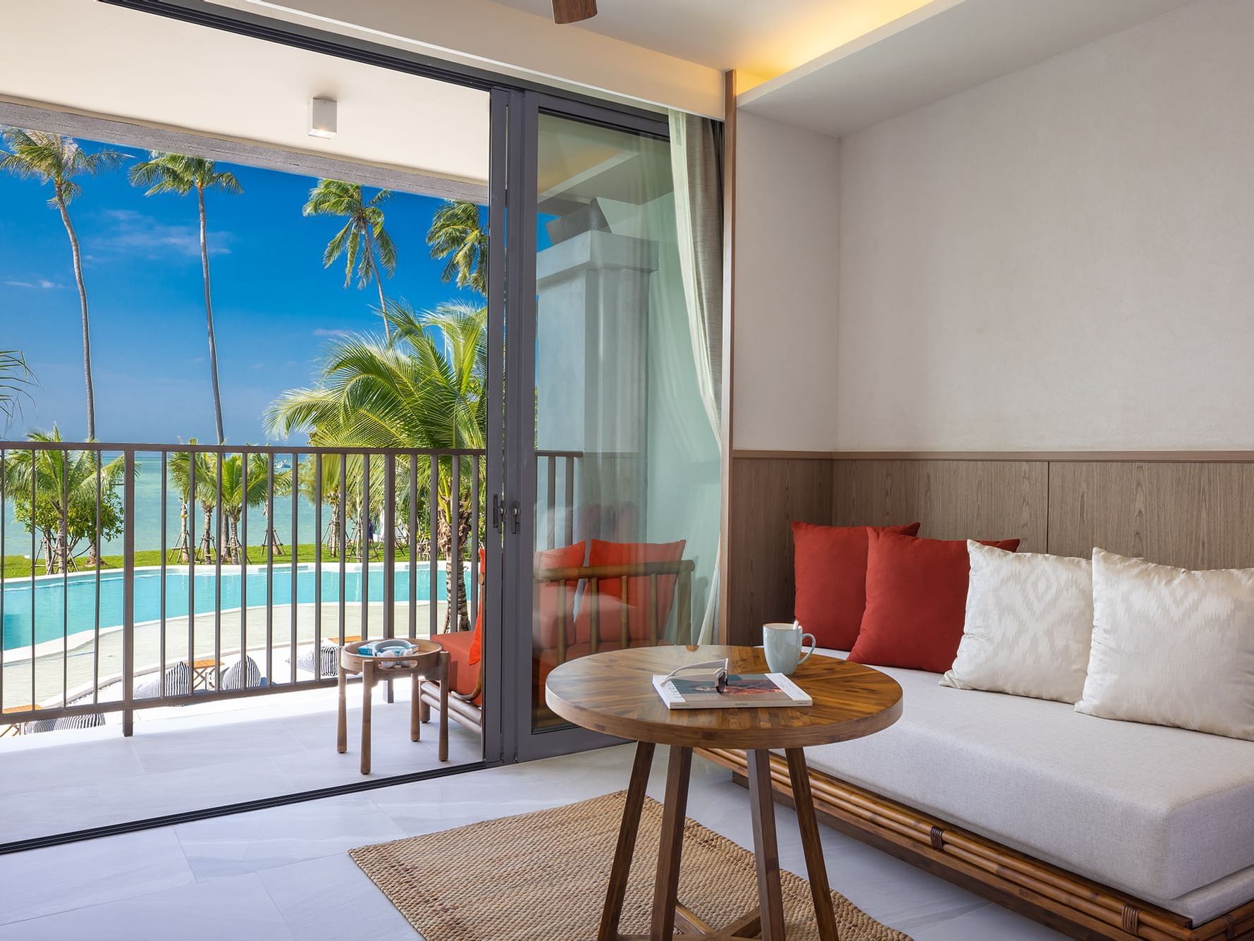 Deluxe Seaview room with balcony at U Hotels & Resorts