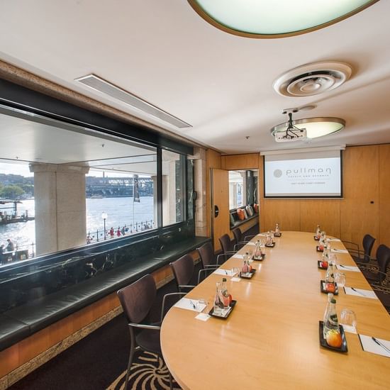 Interior of Harbour Boardroom at Pullman Quay Grand Sydney
