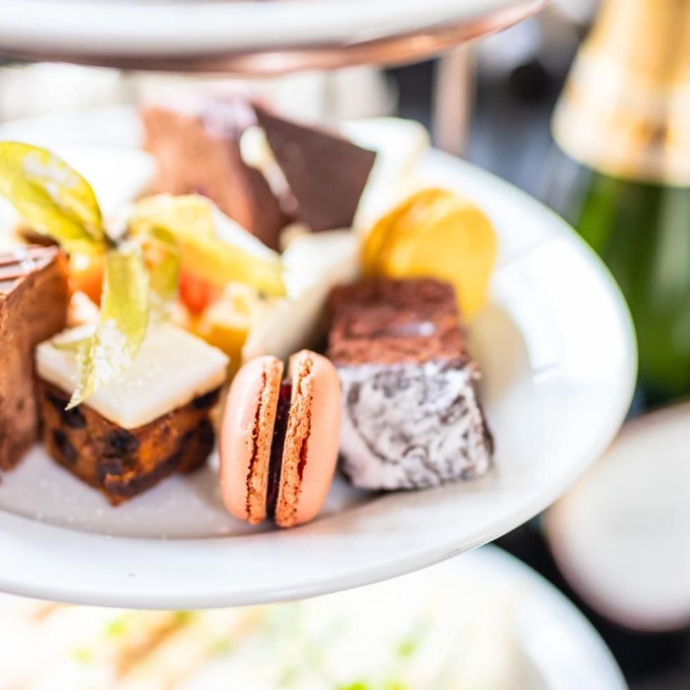 Prosecco afternoon tea at Gorse Hill in Surrey