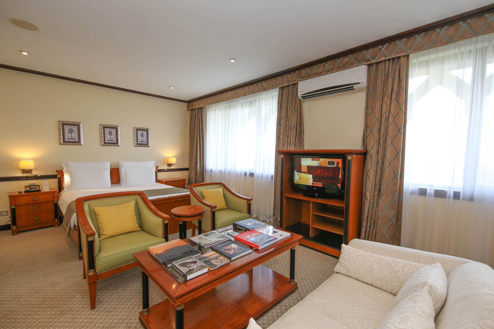 Interior of the Diplomatic Suite at Dar Es Saalam Serena Hotel