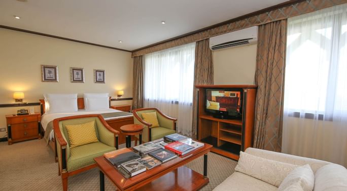 Interior of the Diplomatic Suite at Dar Es Saalam Serena Hotel
