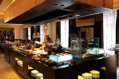Dining at Hotel Gran Mahakam in Jakarta, Indonesia