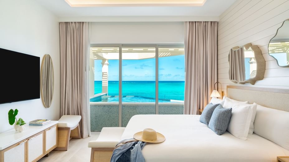 View of Four Bedroom Beachfront Penthouse Suite with Skypool | Windsong Resort ...