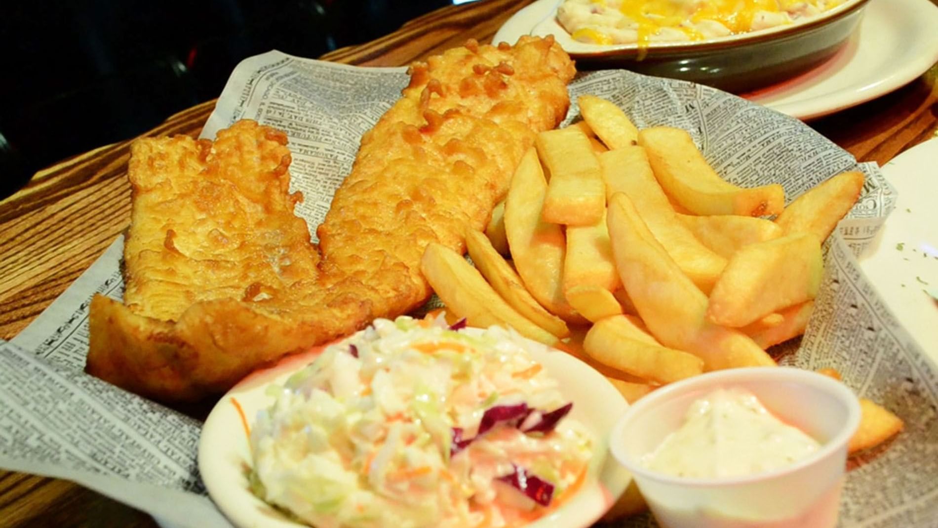 Close-up of Frankie Farrell salad fries at Lake Buena Vista Resort Village & Spa