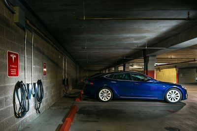 Underground parking area of Plaza Inn & Suites at Ashland Creek​