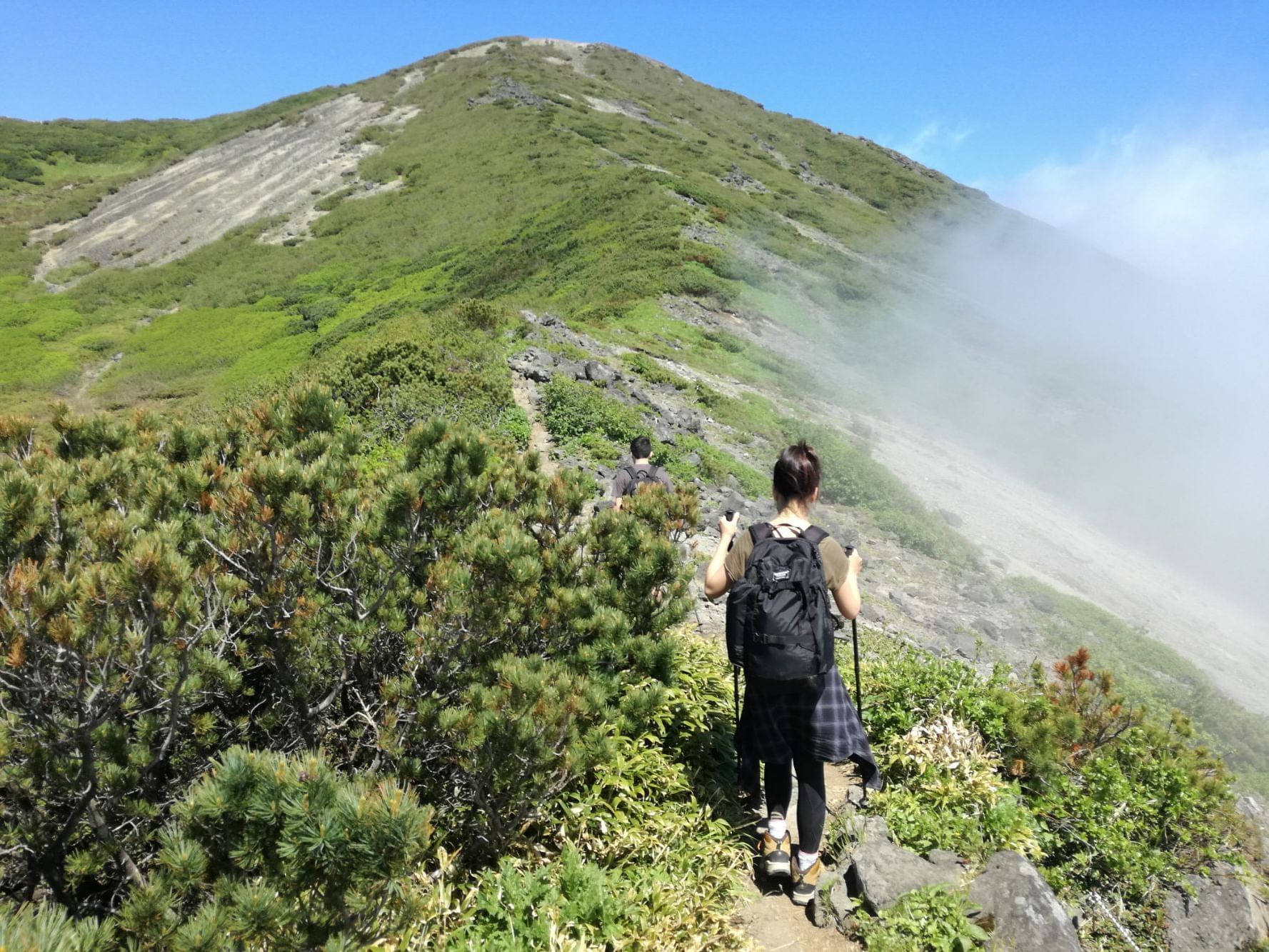 Wonderful countryside hiking near Chatrium Niseko Japan