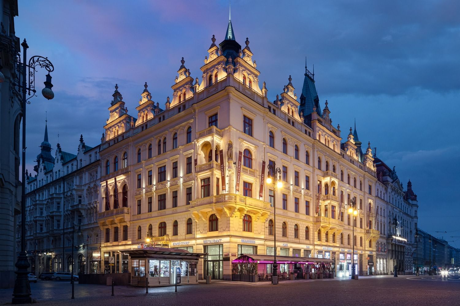 Hotel Location in Prague Hotel KINGS COURT Hotel Location in Prague Hotel KINGS COURT