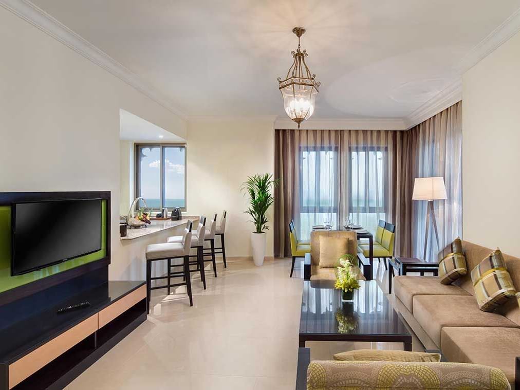 One-Bedroom Residence at Bahi Ajman Palace Hotel