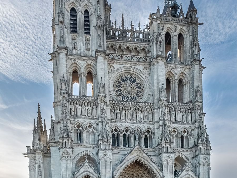 Exterior of Cathédrale Notre-Dame near Hotel Amiens Sud