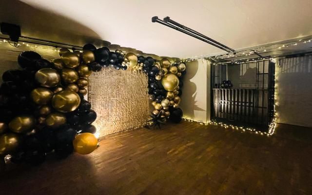 cellar dance floor party set up at villiers hotel in buckinghamshire