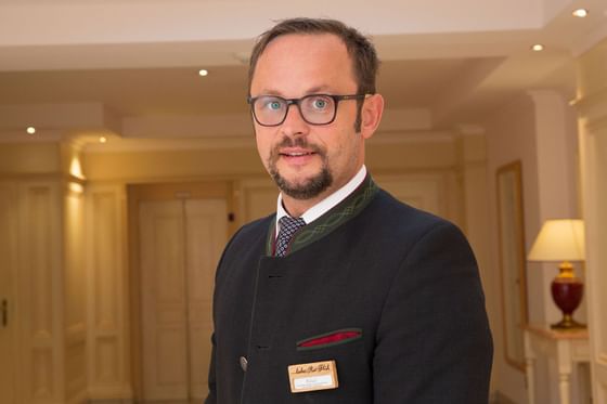 Headshot of the Front office manager of Liebes Rot Flueh
