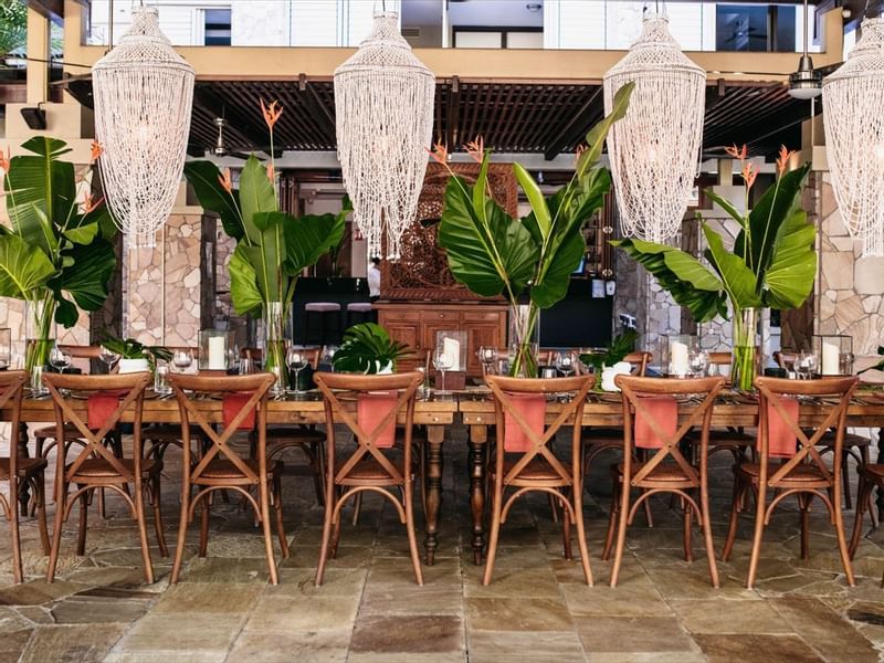 Terrace at Pullman Palm Cove Sea Temple Resort & Spa