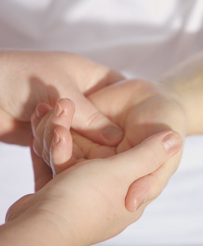 Person having a Carpal Tunnel Massage at Ananea Madivaru Maldives