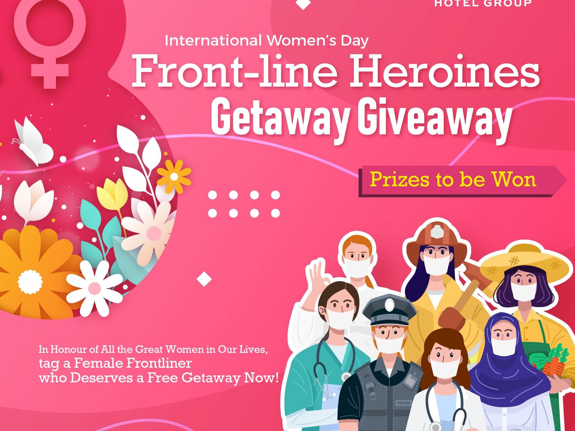 Lexis Hotel Group organised a free getaway giveaway on International Women's Day